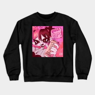 monster is for the monster girls Crewneck Sweatshirt